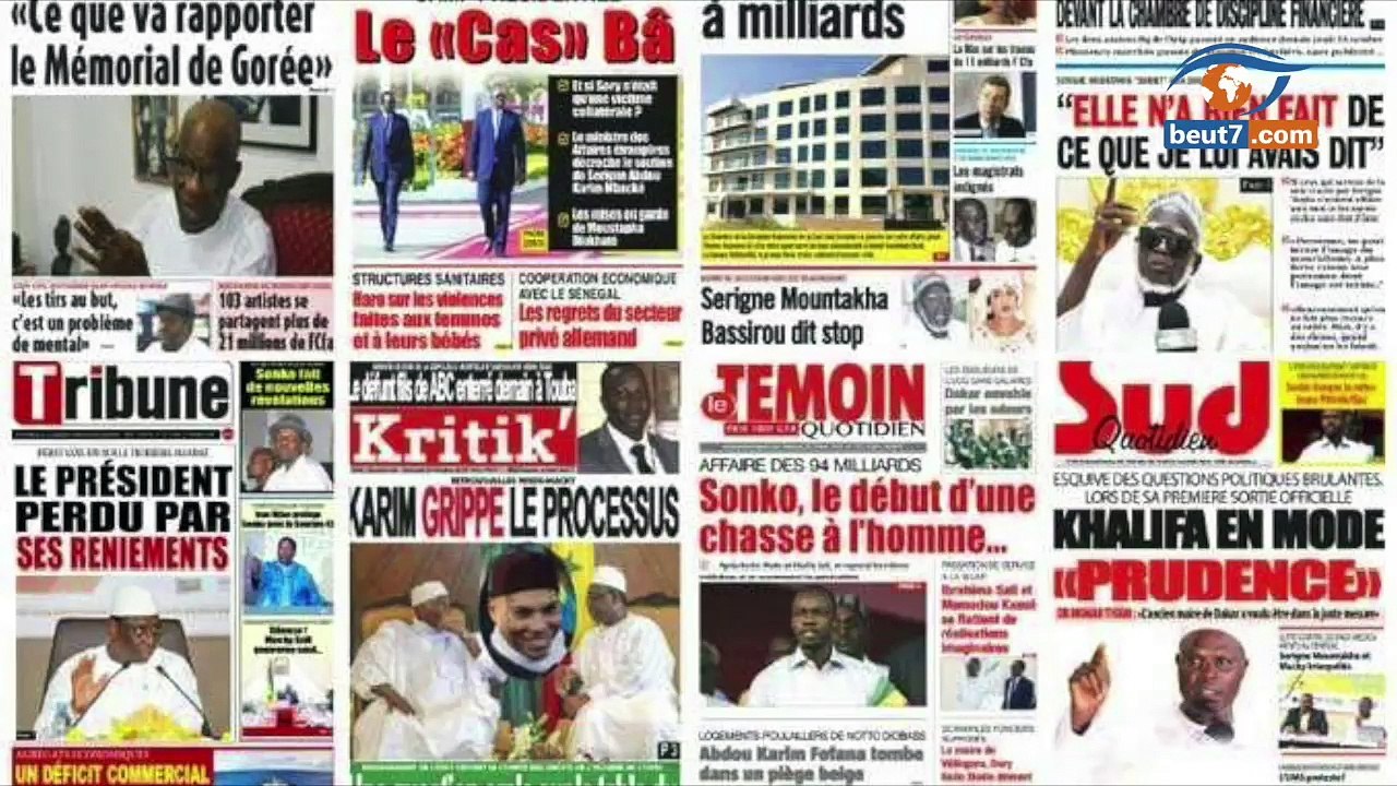 Les raisons de l'arrestation du commandant de Touba, birane Ndour et Bouba Ndour devant les enquêteurs