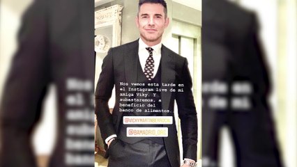 Jesús Vázquez subasta un traje especial en beneficio del Banco de Alimentos