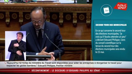 Déconfiement : Edouard Philippe ne souhaite pas atténuer la responsabilité des élus locaux