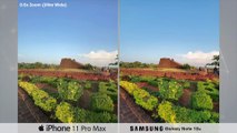 iPhone 11 Pro Max vs Galaxy Note 10  Camera Comparison | Flagship Showdown