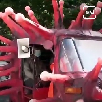 Watch_ Chennai's Corona-Auto Spreads Awareness