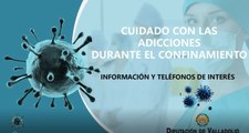 Diputación de Valladolid alerta en un vídeo del repunte de adicciones