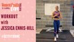 45 Minute Total Body Home Workout with Jessica Ennis-Hill