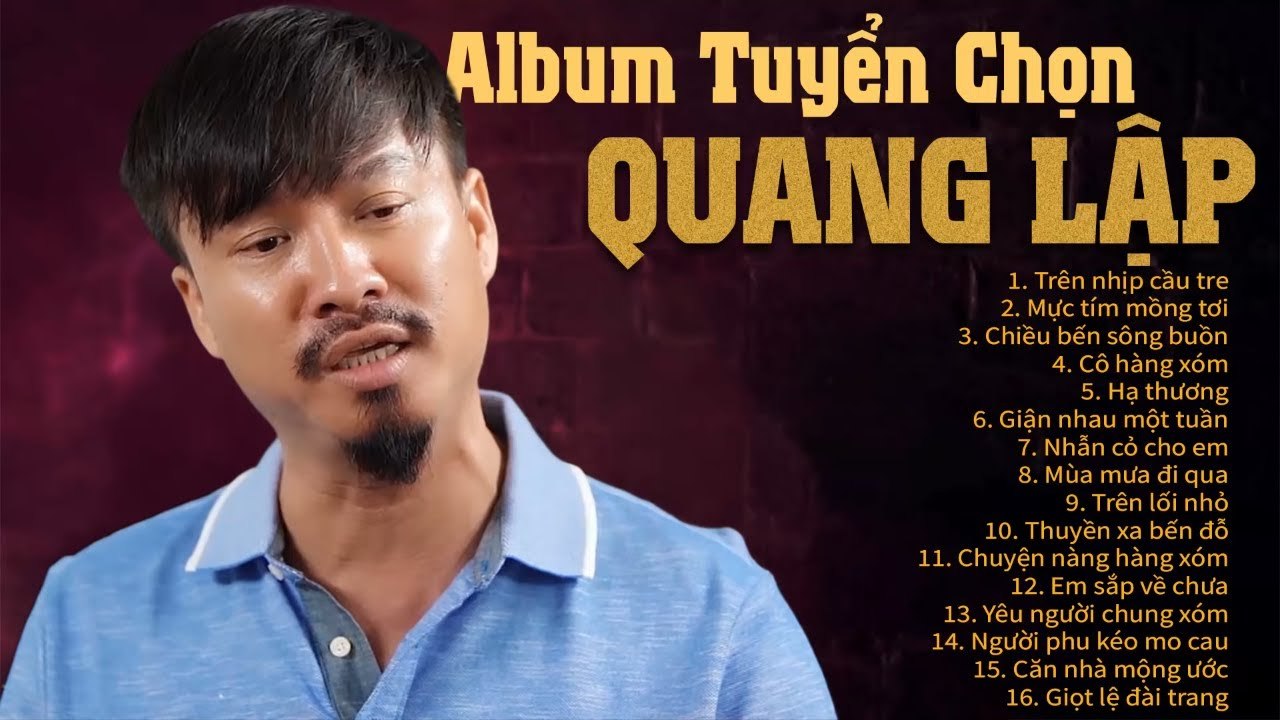 Trên Nhịp Cầu Tre, Mực Tím Mồng Tơi - Ca Nhạc Trữ Tình Chọn Lọc Dễ Nghe Dễ Ngủ