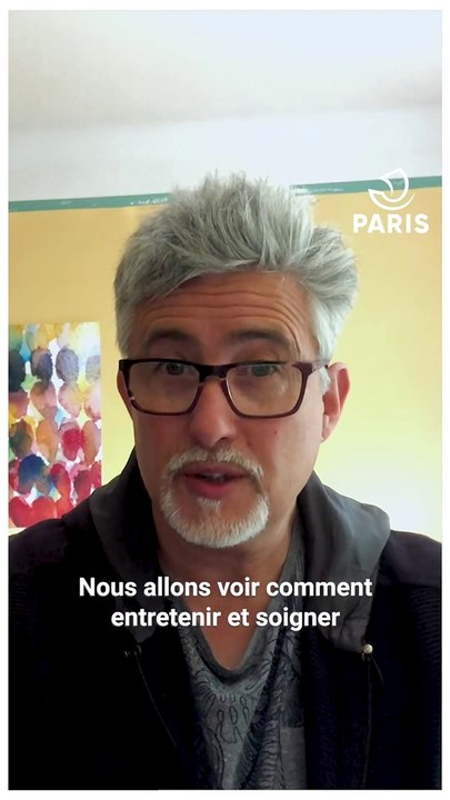 Paris chez vous : Jean-Pierre, jardinier à la Ville de Paris, explique comment entretenir ses plantes d'appartement