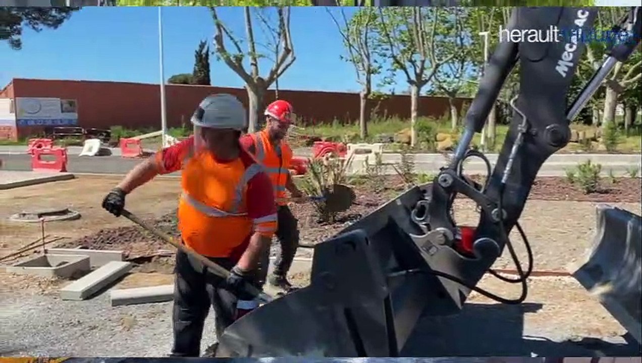 LE CAP D'AGDE - Le point sur l'avancée de travaux de l'entrée de l'île des loisirs