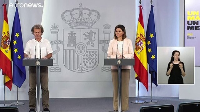 Spagna, cala la curva dei contagi