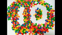 Learning to COUNT 1 to 10 with SMARTIES Chocolate Candy-