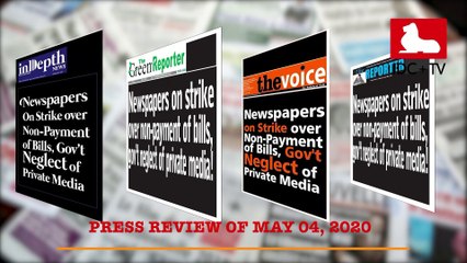 CAMEROONIAN PRESS REVIEW OF MAY 4, 2020