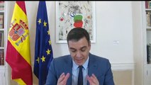 Sánchez anuncia la aportación de 125 millones al fondo global de la lucha contra la COVID-19