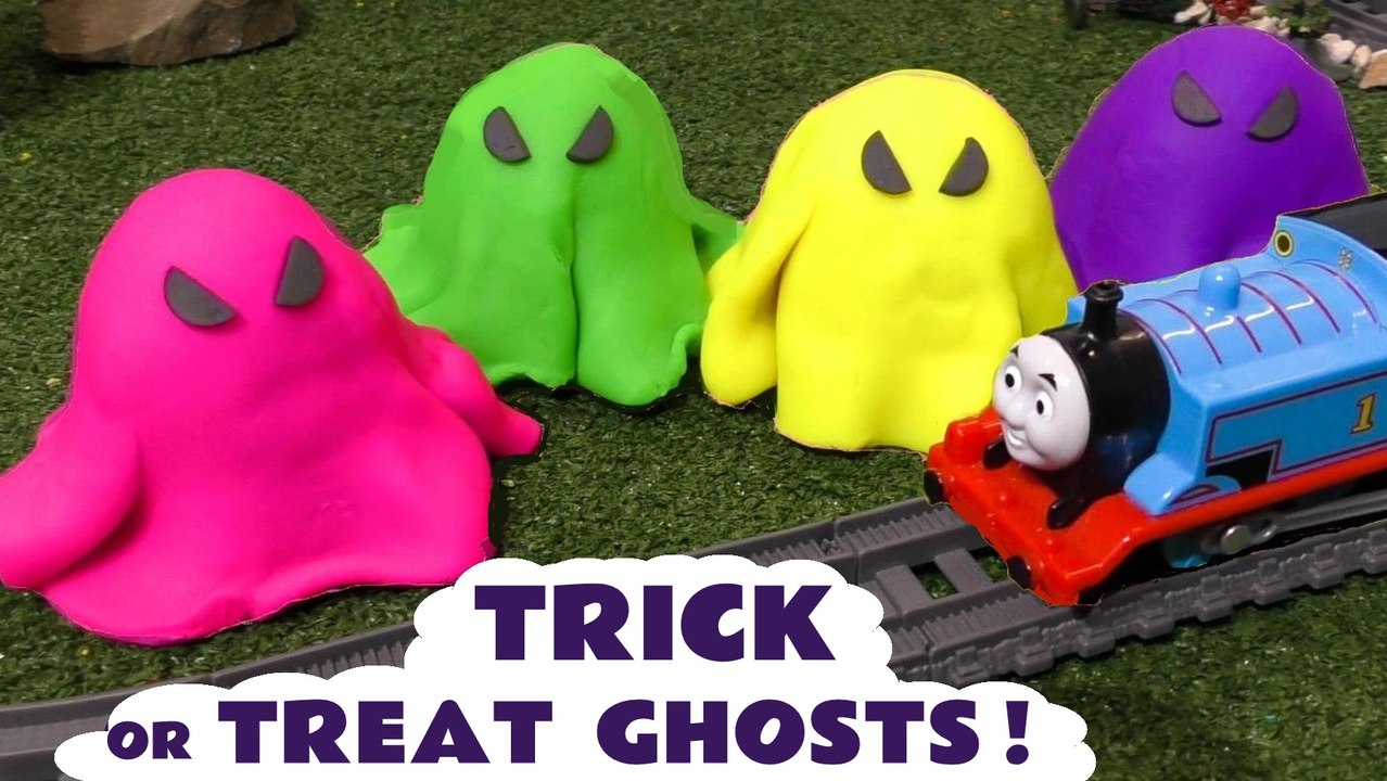 4 Halloween Ghosts with Thomas and Friends and the Funny Funlings as ...