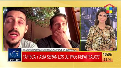 El drama de los argentinos varados en Sudáfrica