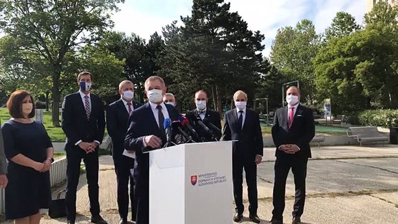 ZÁZNAM: TK ministra dopravy A. Doležala a predstaviteľov SK8