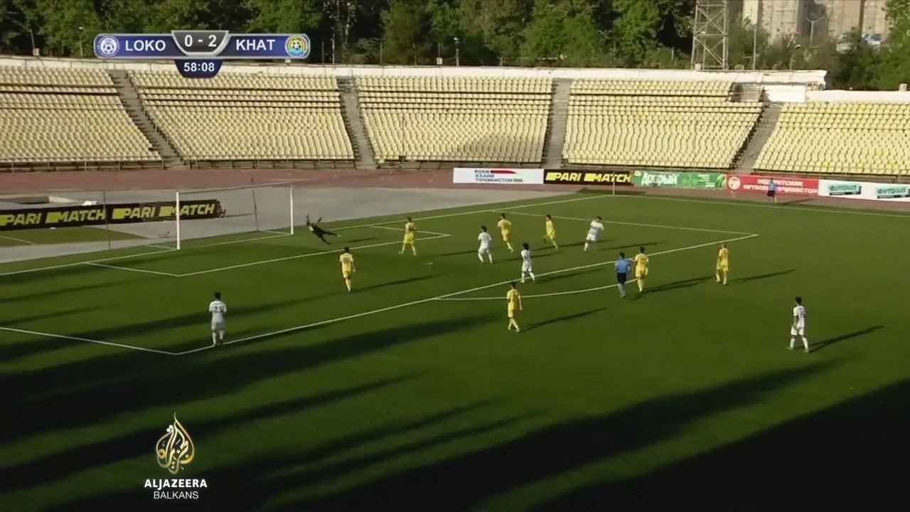 Prekinuta nogometna liga Tadžikistana