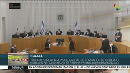 Discute TS si Netanyahu puede gobernar pese a acusaciones penales