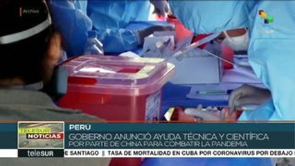 Anuncia pdte. Vizcarra que China apoyará a Perú ante la Covid-19