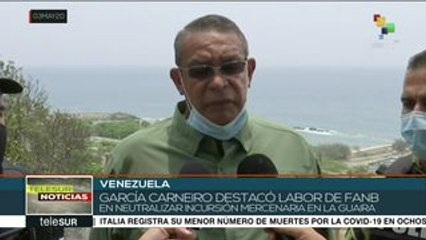 Gobernador de La Guaira resalta labor de la FANB para defender Vzla.