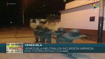 Frustra Venezuela incursión armada vía marítima en La Guaira