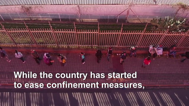 Long queues for social grants in Johannesburg as lockdown eases