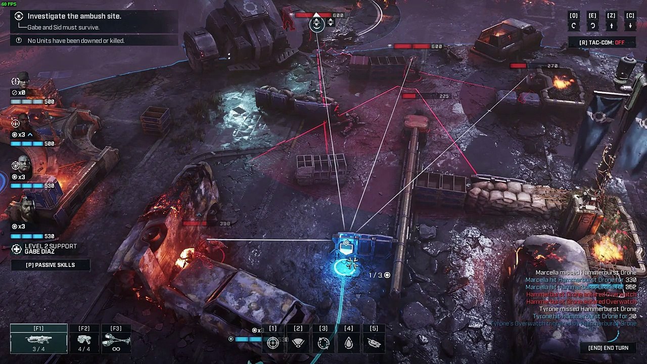 Gears Tactics Left Behind { Difficulty Experienced } Act 1 Chapter 2 video Dailymotion