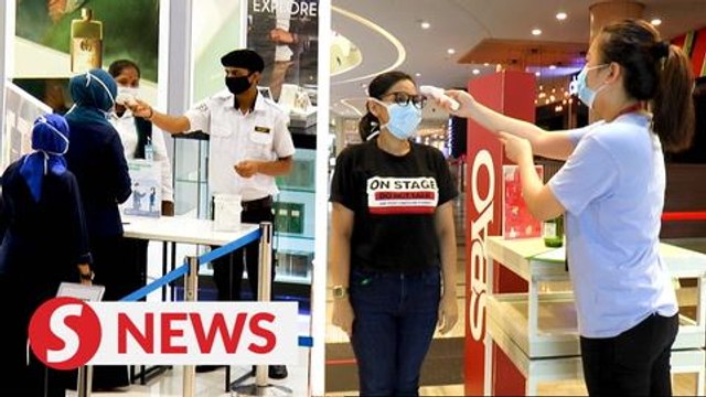 Shopping mall operates under the new norm