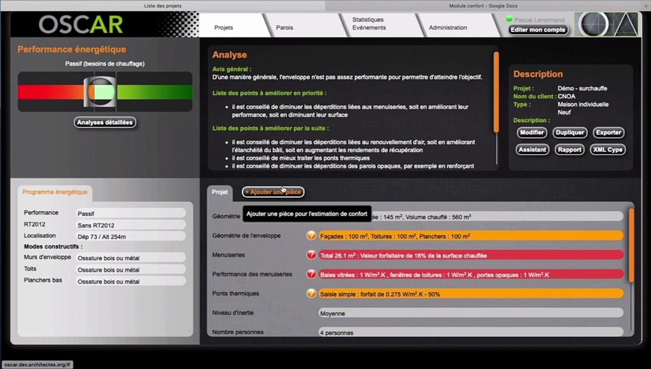 Tutoriel  module Confort Oscar 2