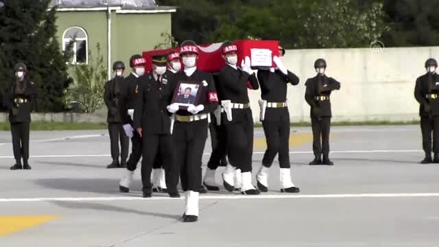 Şehit Piyade Uzman Onbaşı Gündeş, memleketine uğurlandı (2)