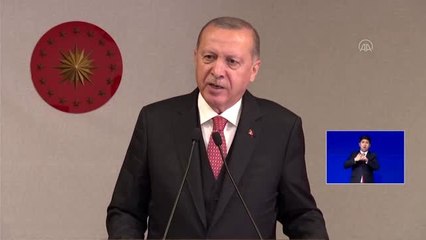 Erdoğan: "Ülkemiz içinde sayıları çok azalmış olmakla birlikte, hala varlıklarını sürdüren kılıç...