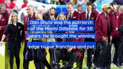 Don Shula, Dolphins Hall of Fame Coach, Dead at 90
