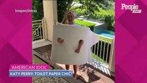 Katy Perry Doubles Down on Crazy Costumes, Wears Toilet Paper Roll on American Idol