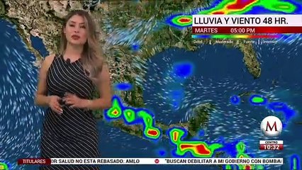 Cecilia Salamanca nos da el pronóstico del tiempo para este lunes 4 de mayo