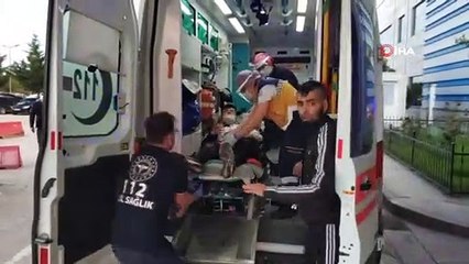 Samsun'da pompalı tüfekli saldırı: 1 yaralı