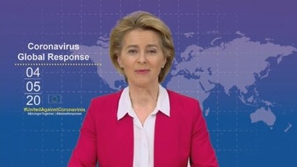 Conferencia global recauda 7.400 millones de euros contra el coronavirus