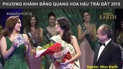 PHƯƠNG KHÁNH ĐĂNG QUANG HOA HẬU TRÁI ĐẤT 2018