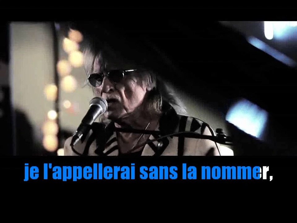 Christophe_Les mots bleus (Deezer session 2016)