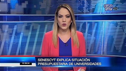 Senescyt explica situación presupuestaria de universidades