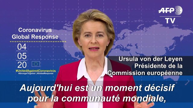 Coronavirus : levée de 7,4 milliards d'euros pour financer un vaccin (von der Leyen)