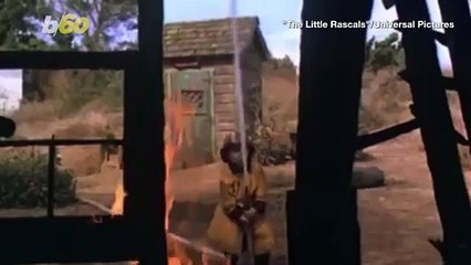 Watch as Adorable Little Girl in Firefighter Uniform Performs Fire-Fighting Drill in Her Backyard!