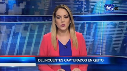 En Quito capturan delincuentes en delito flargrante