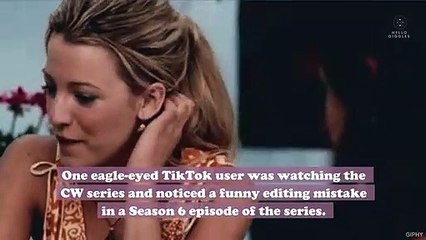 A TikTok user caught this editing mistake on Gossip Girl, and Serena would NEVER