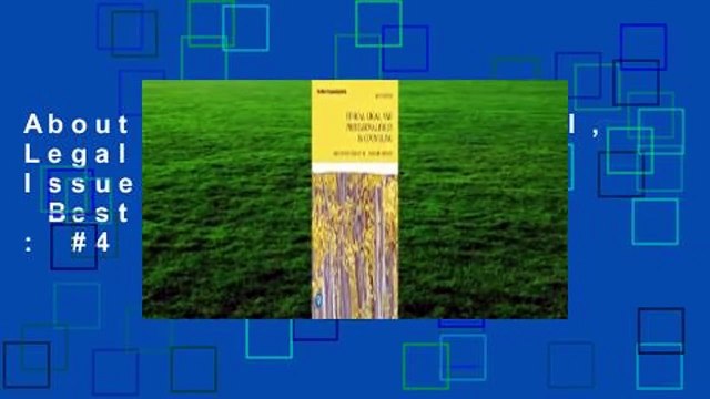 About For Books Ethical, Legal, and Professional Issues in Counseling Best Sellers Rank : #4