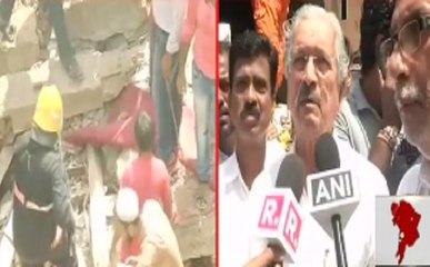मुंबई में इमारत गिरने से 7 लोगों की मौत, 15 घायल