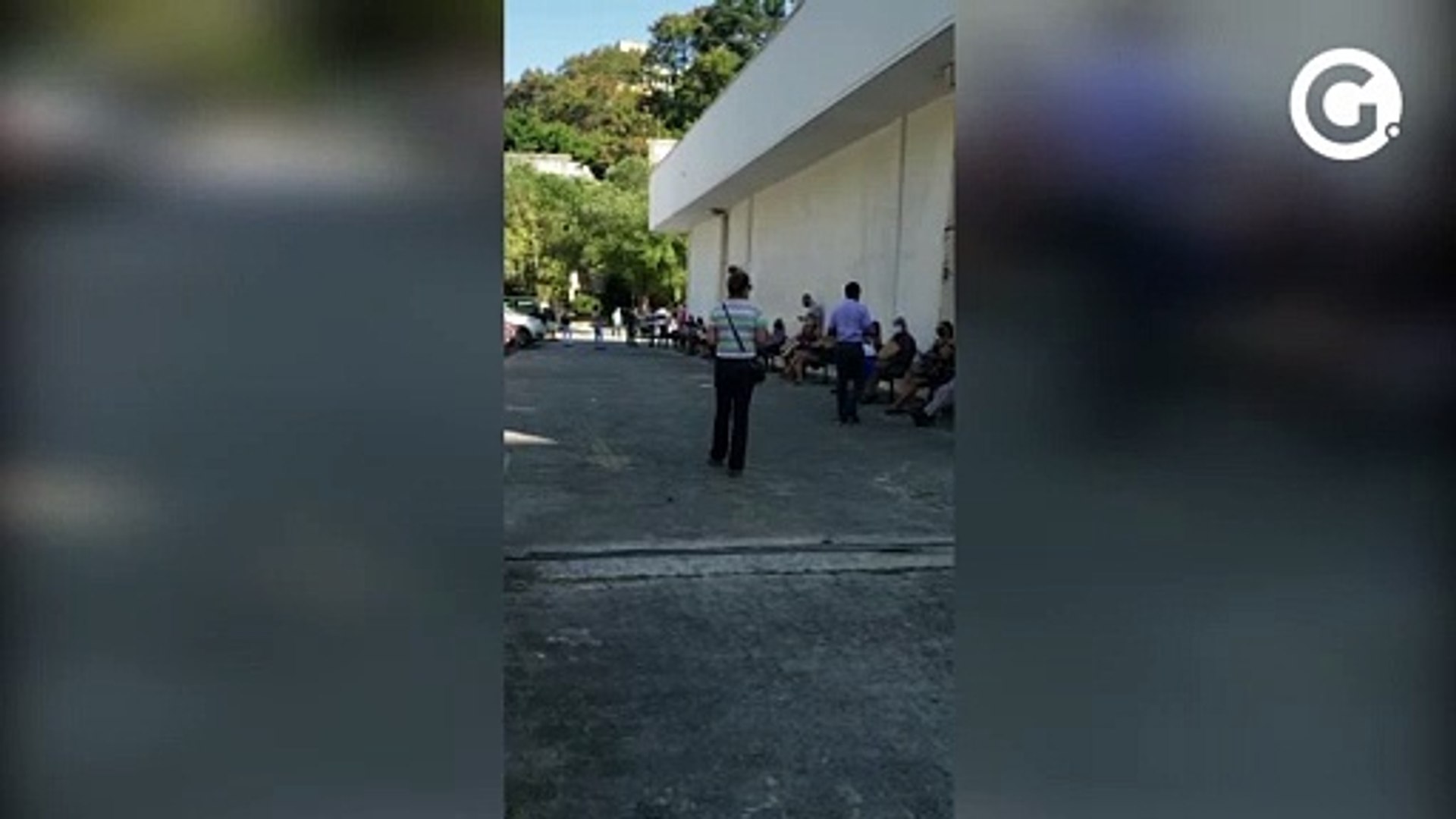 Fila e aglomerações na Farmácia Cidadã de Vitória
