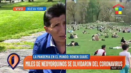 Así está ahora el Central Park en Nueva York: las personas se olvidaron del coronavirus