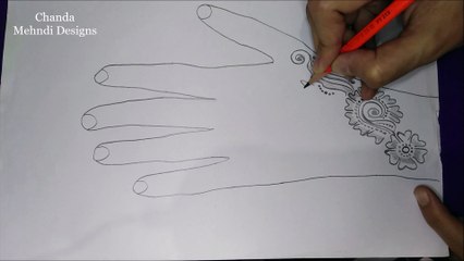 Mehndi Designs Simple || Mehndi Designs 2020 || 012 || Chanda Mehndi Designs