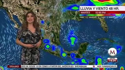 Pamela Longoria nos da el pronóstico del tiempo para este lunes 4 de mayo