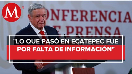 AMLO rechaza militarizar seguridad de hospitales, tras hechos en Ecatepec