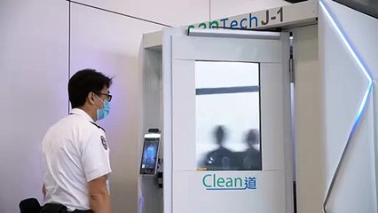 Robôs pela desinfecção