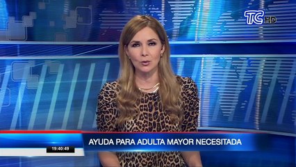 MIES envió ayuda a adulta mayor en Quito