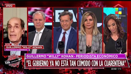 Willy Kohan: "El Gobierno ya no está tan cómodo con la cuarentena"